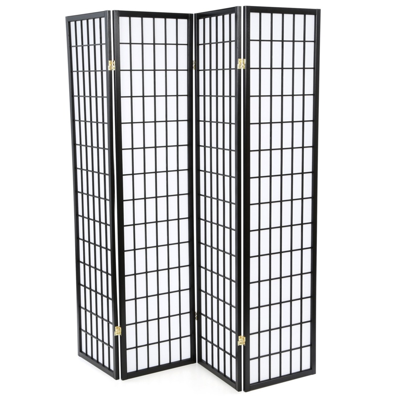 69.5'' W x 70.25'' H 4 - Panel Folding Room Divider
