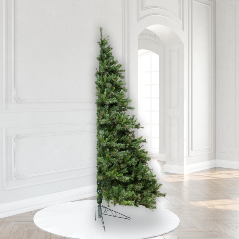 Artificial Half Christmas Tree with Stand