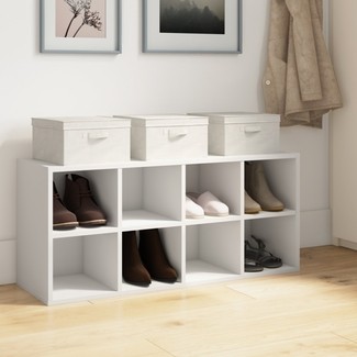 Divided Tall Shoe Storage - Foter