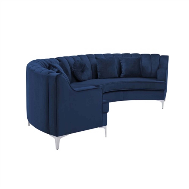 Adaptable Sofa Set with Removable Ottoman