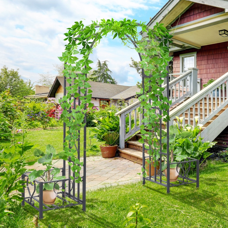 87" W x 87" D Steel Arbor
