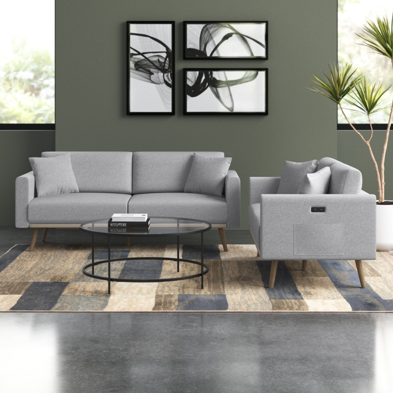 2-Piece Modern Living Room Set