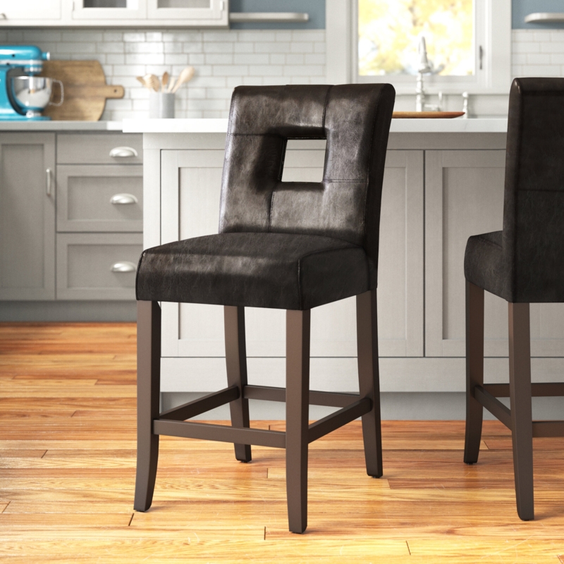 Classy Upholstered Counter Stools