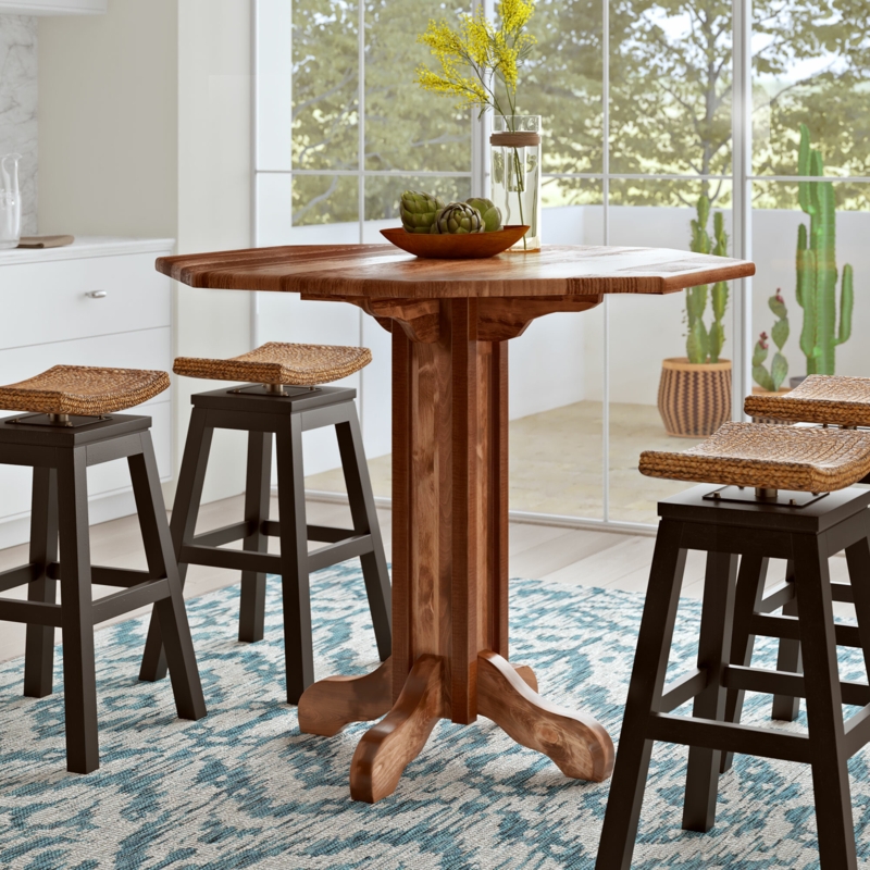 Rustic Handcrafted Pub Style Table