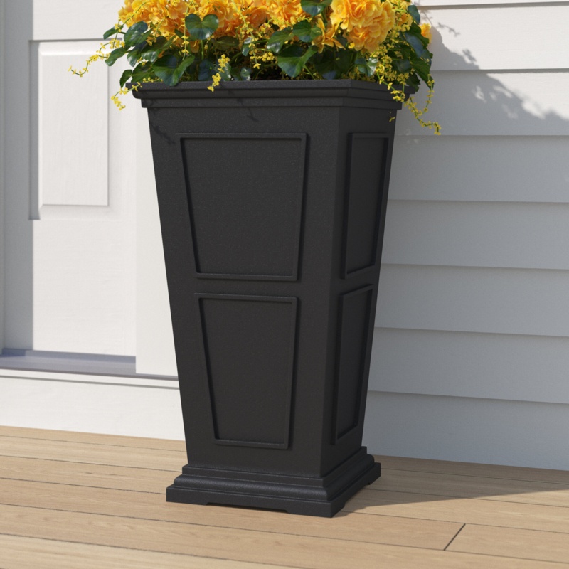Abram Self-Watering Plastic Pot Planter