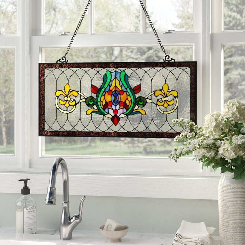 Colourful ideas for how to use stained glass in modern homes