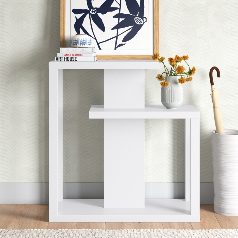 Stylish Three-Tiered Console Table