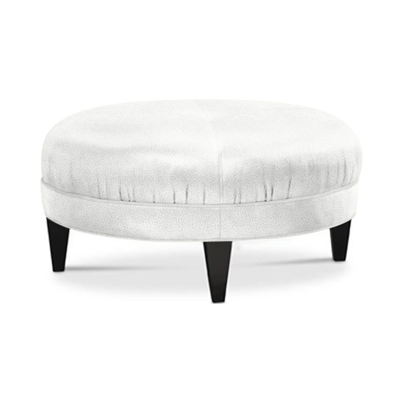 Four-Panel Buttoned Ottoman