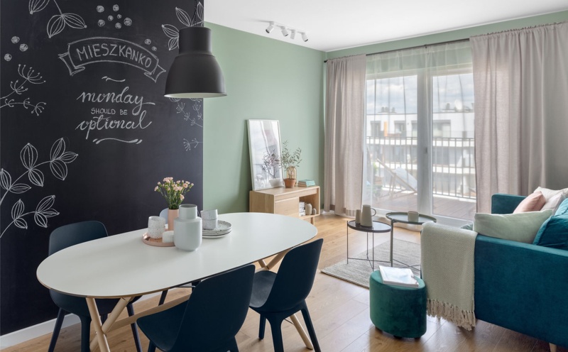 Add a Chalkboard Wall