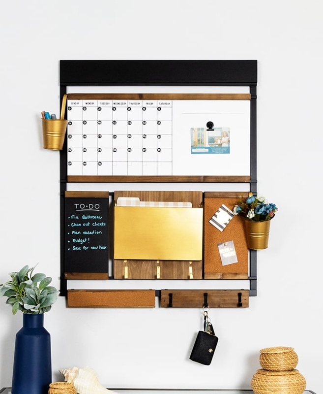 Add a Magnetic Wall Organizer