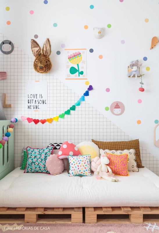 Add a Polka Dot Wall