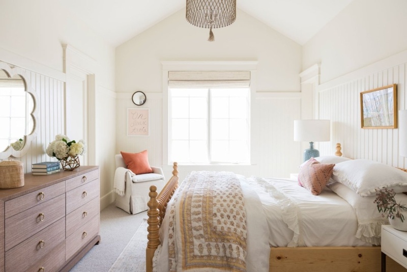 Add a Shiplap Accent Wall to the Bedroom