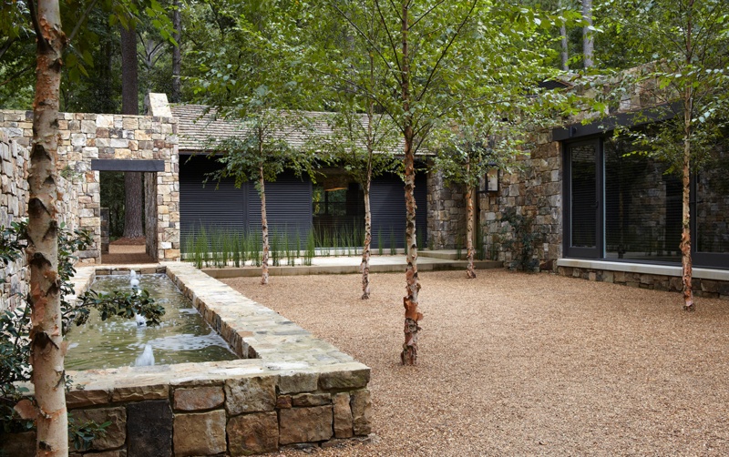 Add a Stone Water Feature