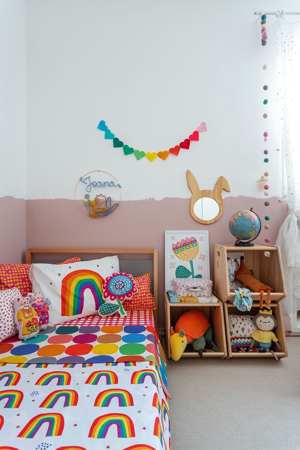 Cute Koala And Rainbow-01 Tapestry, Bedroom Aesthetics Home Decor Wall  Hanging Party Wall Art 60x90 : : Home