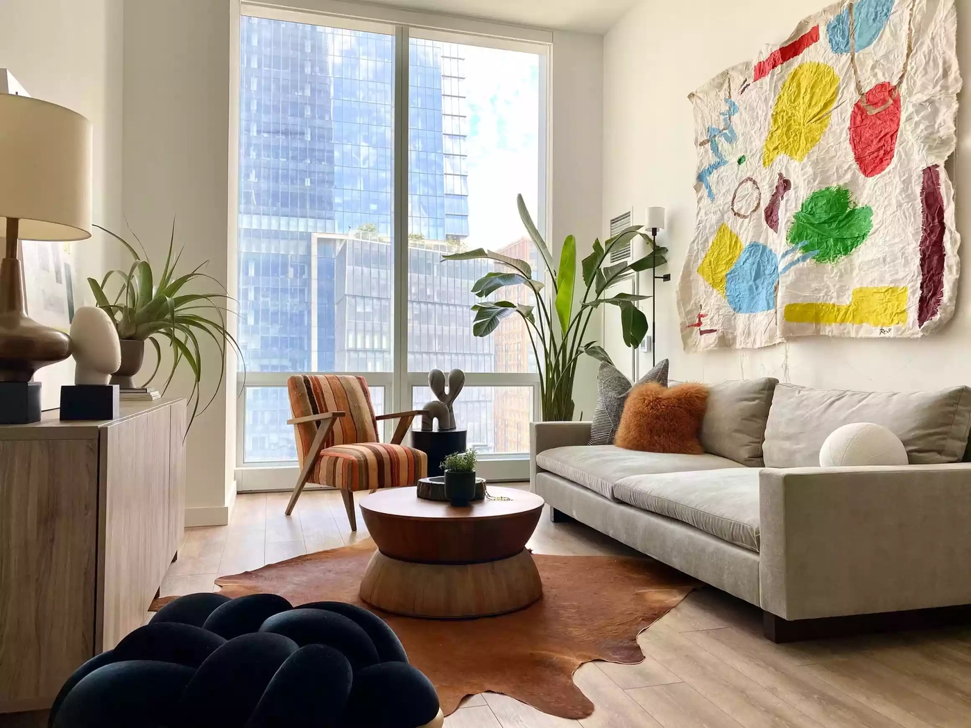 Add a Textile Accent Wall