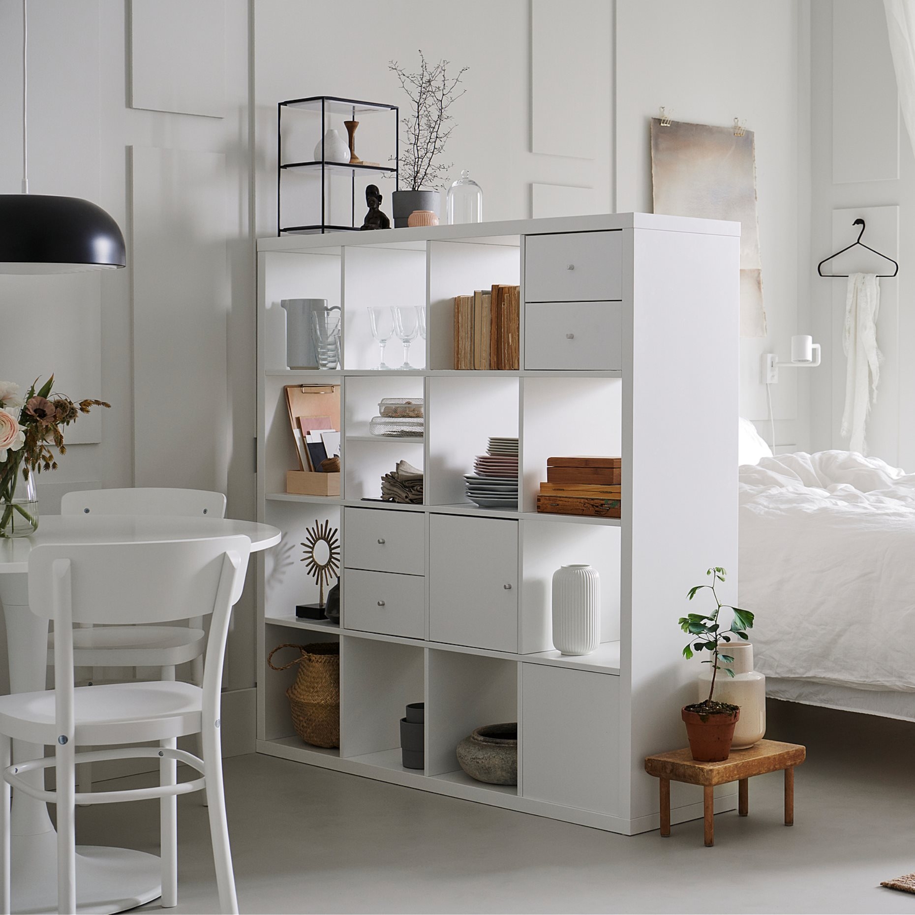 Add a White Room Divider