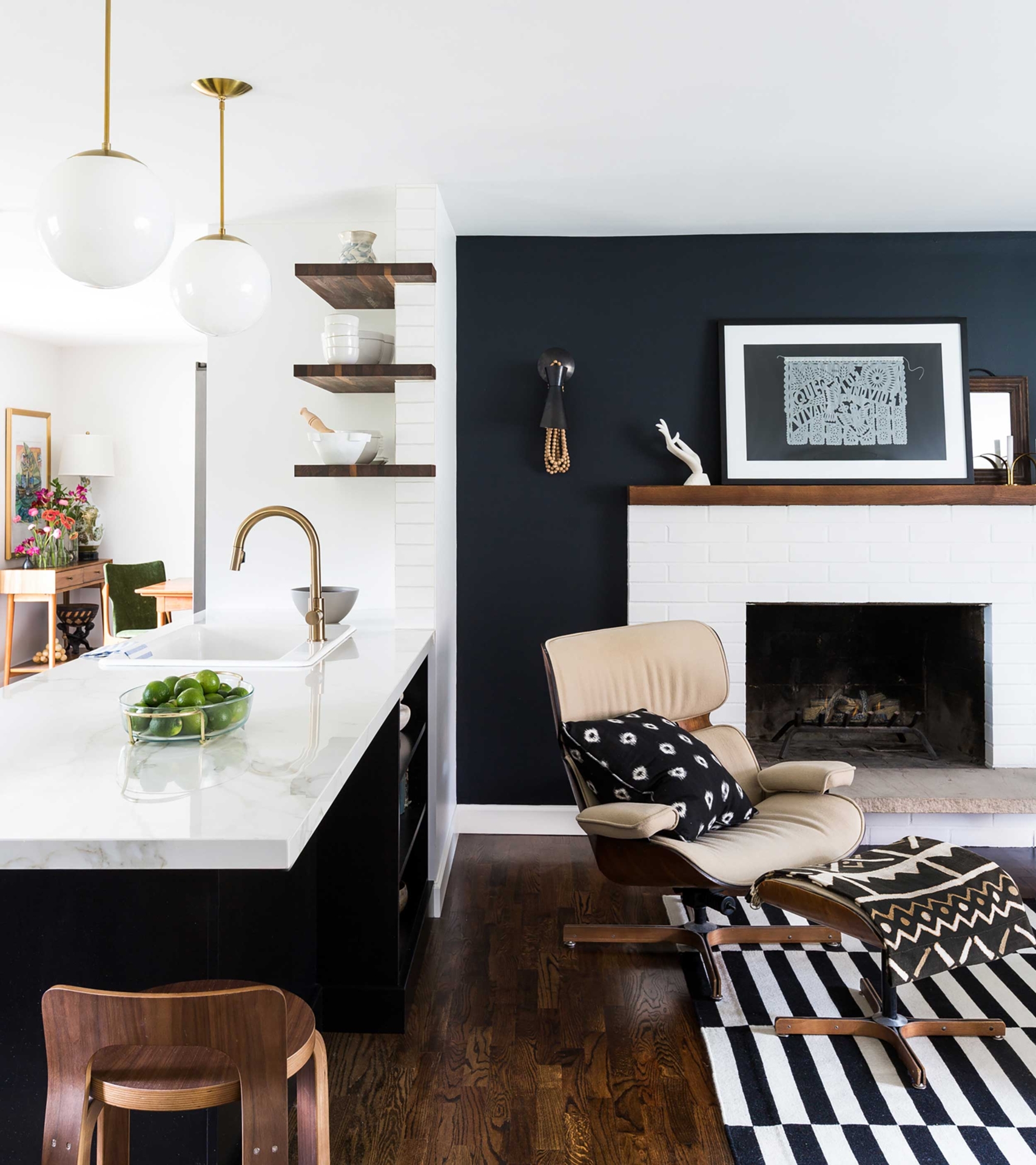 Add Contrast with White Trim