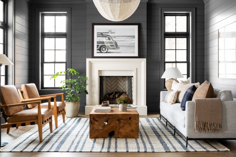 Add Texture to the Fireplace Surround