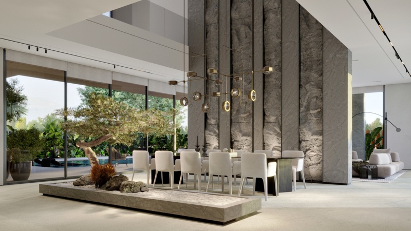 Add Textured Wall Tiles