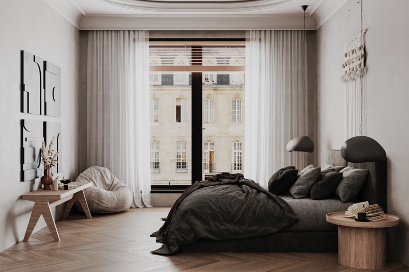 Add White Window Treatments