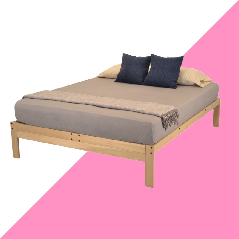 Aidean Solid Wood Bed