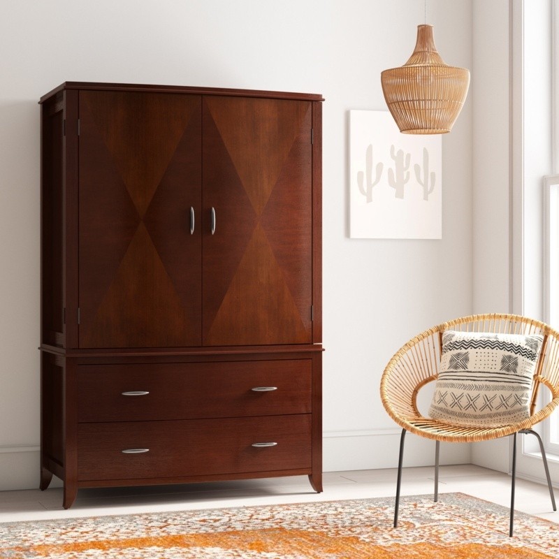 Aislinn Solid Wood Armoire