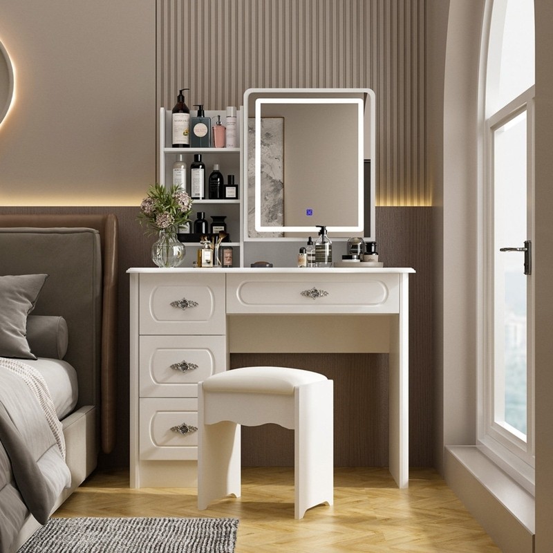 White Makeup Vanities - Ideas on Foter