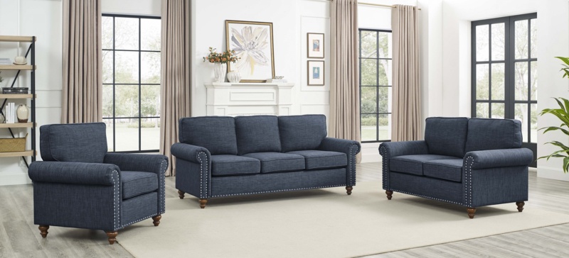 Alberica 3 - Piece Living Room Set