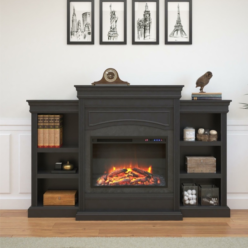 Allsop 69.3'' W Electric Fireplace