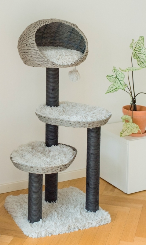 50-inch Cat Tree with Multiple Scratching Posts