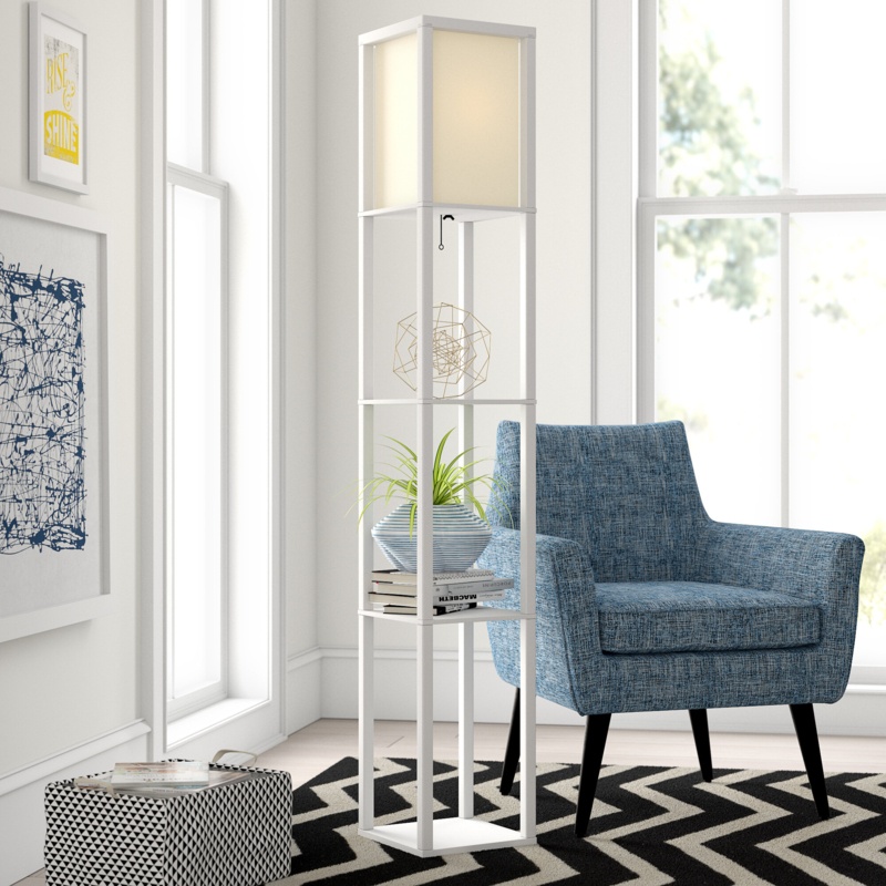 Amandev 63" Column Floor Lamp