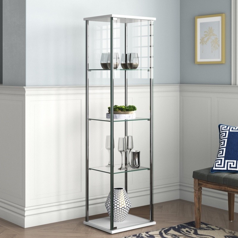 Amhold 16.75'' Wide Curio Cabinet