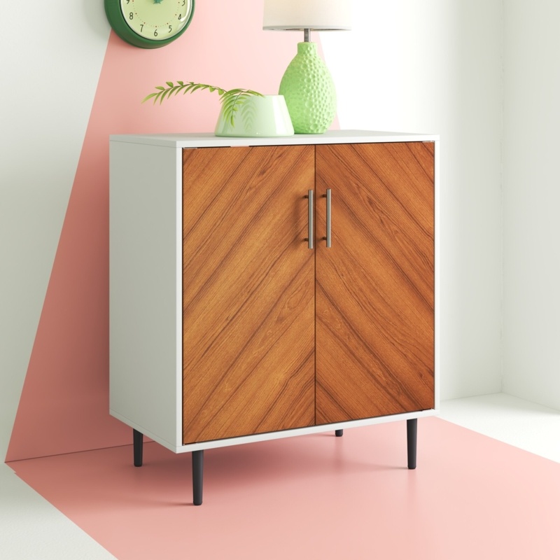 Aminatou 32'' Tall 2 - Door Accent Cabinet