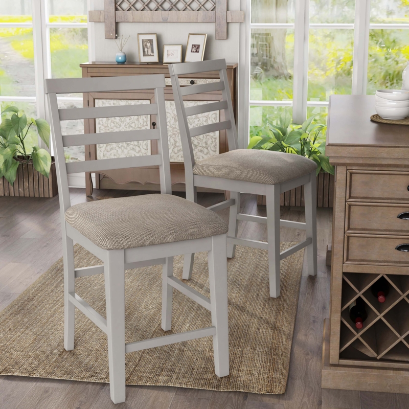 Rustic Two-Toned Dining Chair