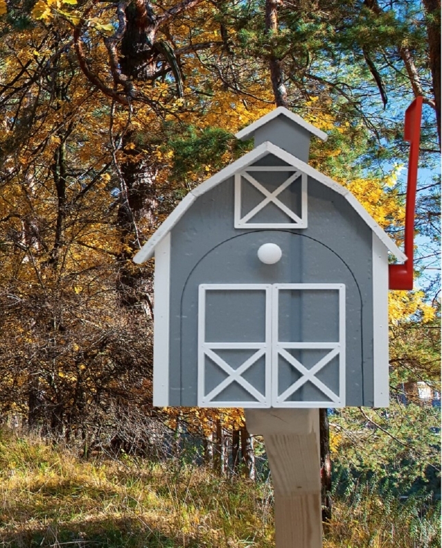 Dutch Barn Style Mailbox