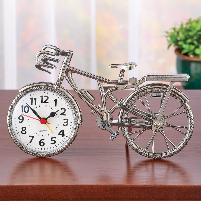 Unique Bicycle Clock with Alarm