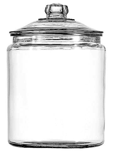 Anchor Hocking 2 Gallon Heritage Hill Jar with Glass Lid