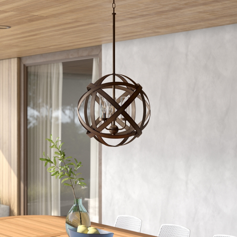 Hand-Crafted Outdoor Pendant Light