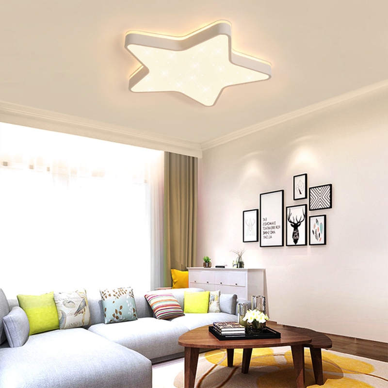 Star-Shaped Decorative Ceiling Lamp