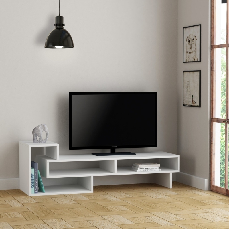 Sleek TV Stand with Ample Storage