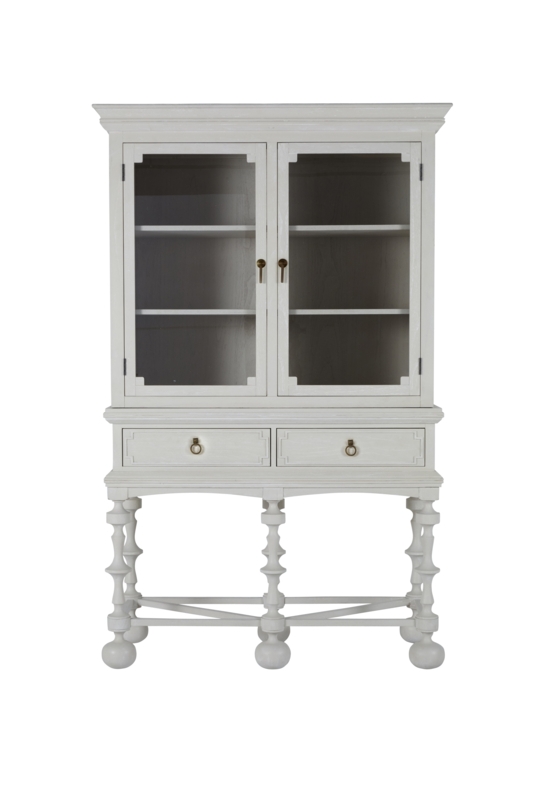 Antique-Inspired Cabinet with Soft-Close Drawer