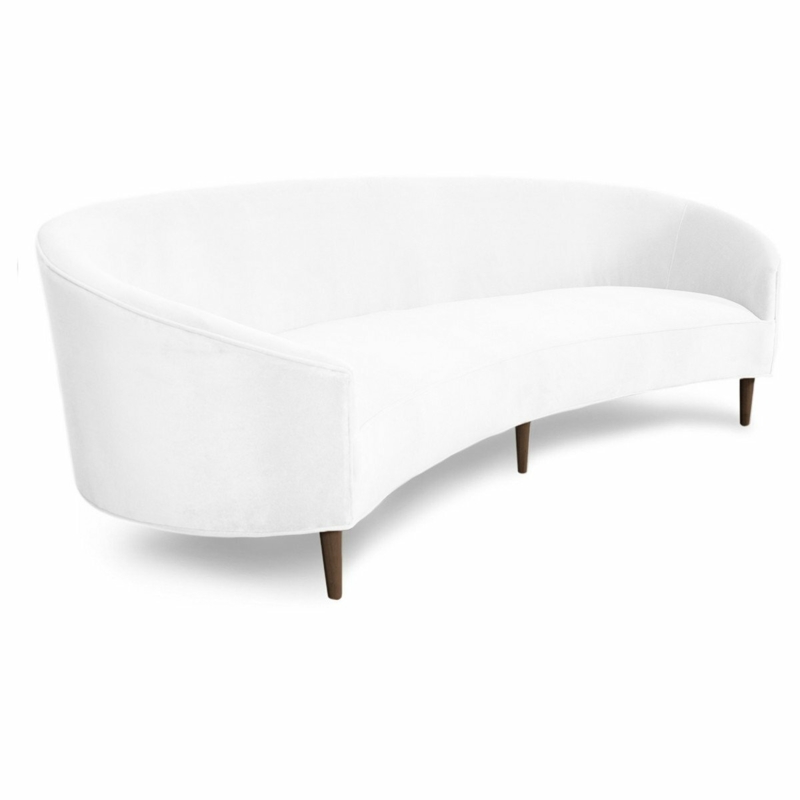 Art Deco Curved Couch