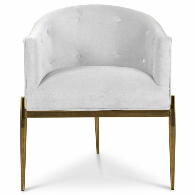 Art Deco Upholstered Dining Chair