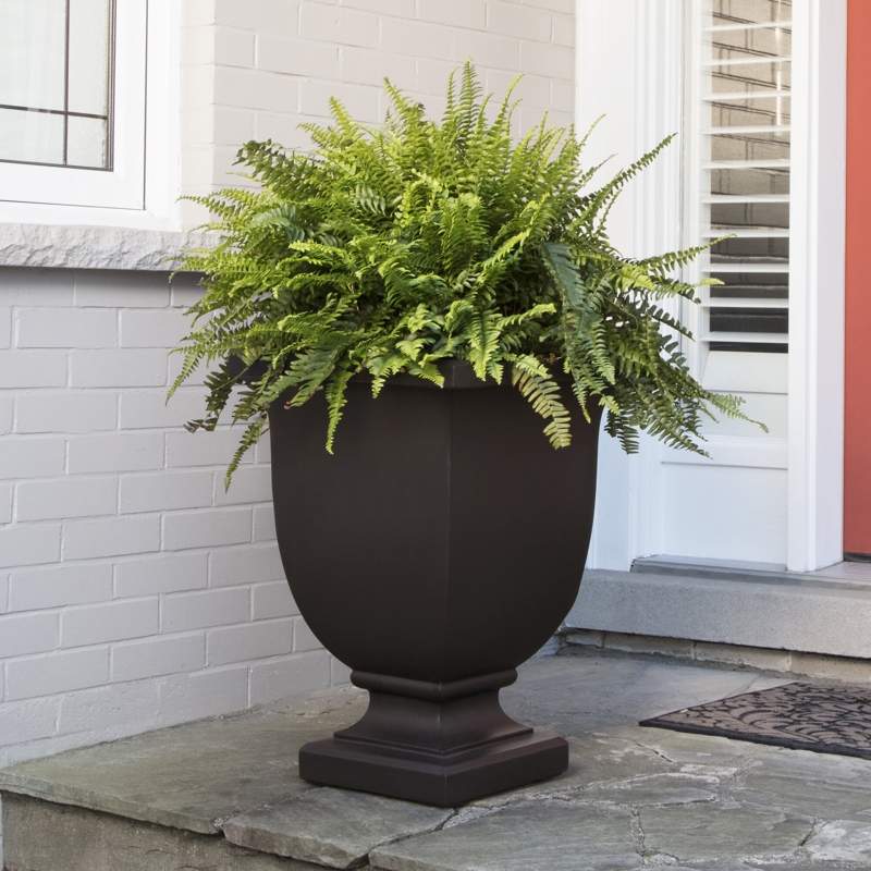 Contemporary Tapered Outdoor Urn Planter