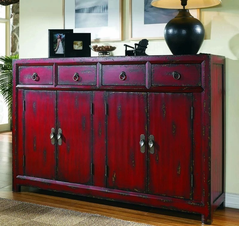 Attractive Asian Inspired Sideboard