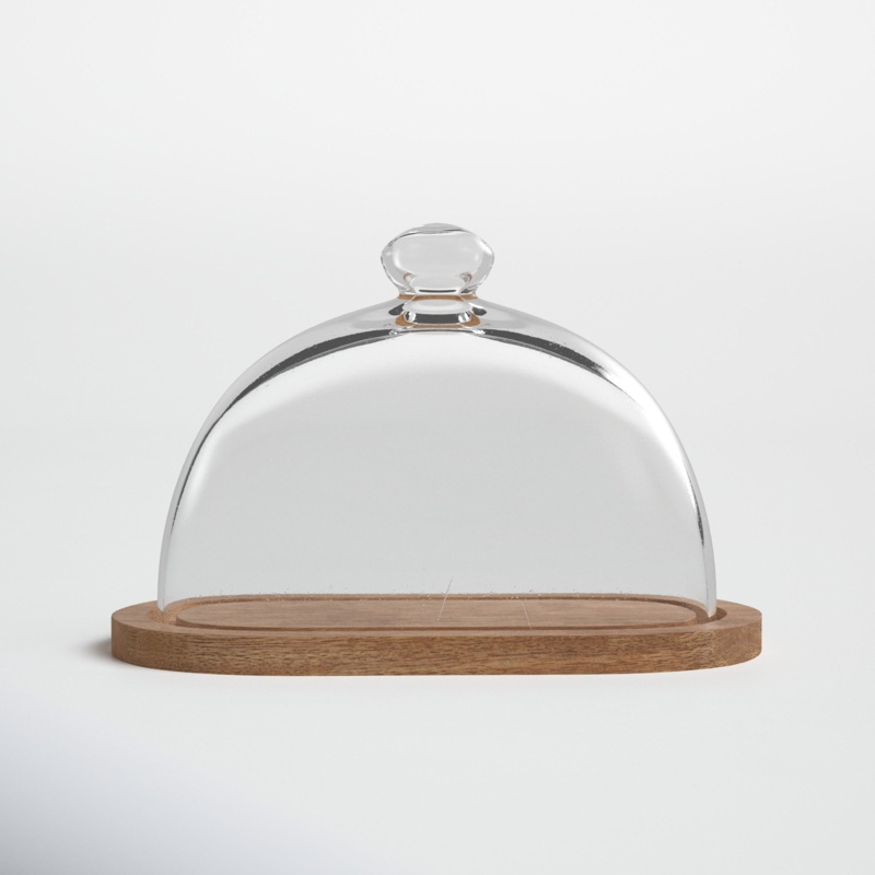 Avani Wood Cake Stand