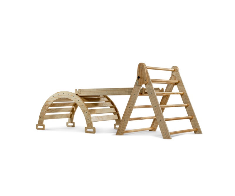 Avenlur Foldable Pikler Triangle Ladder Climber