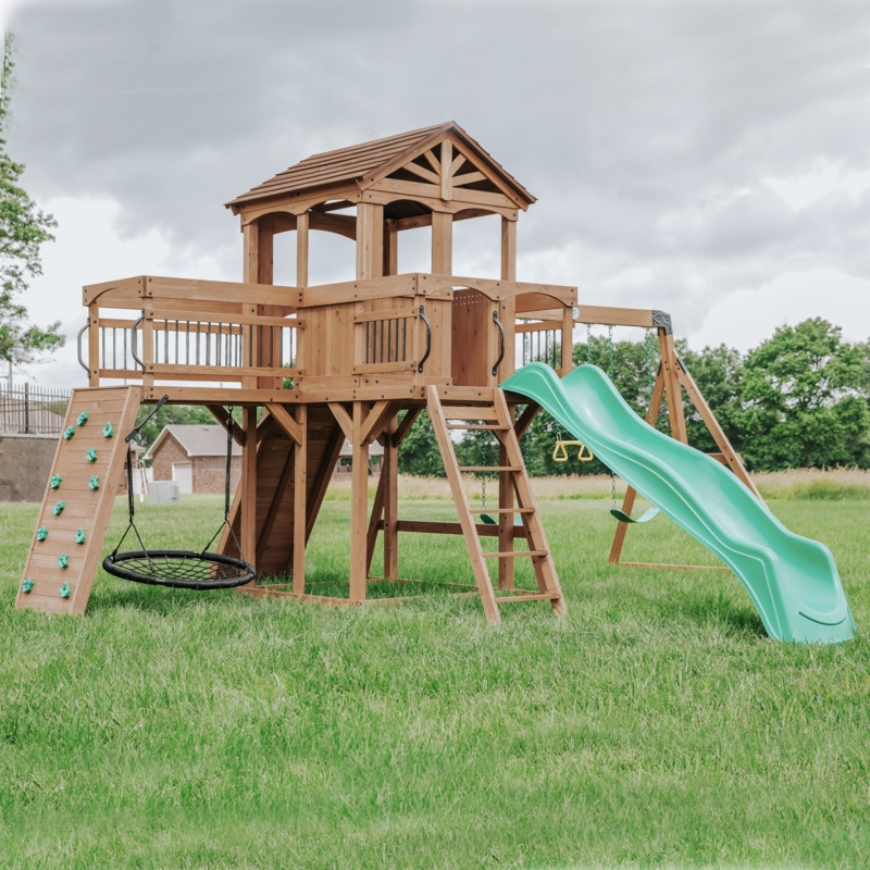 Sterling Point Swing Set with Multiple Play Options