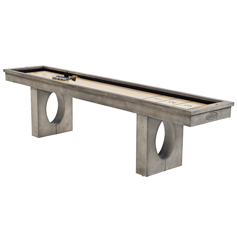 Outdoor Shuffleboard Table with All-Weather Playfield