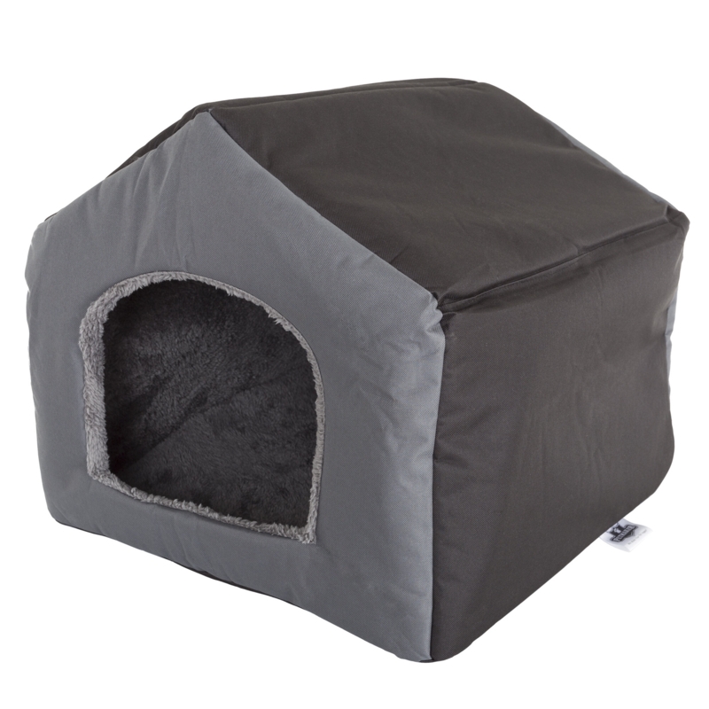 Cozy Cottage House-Shaped Pet Bed
